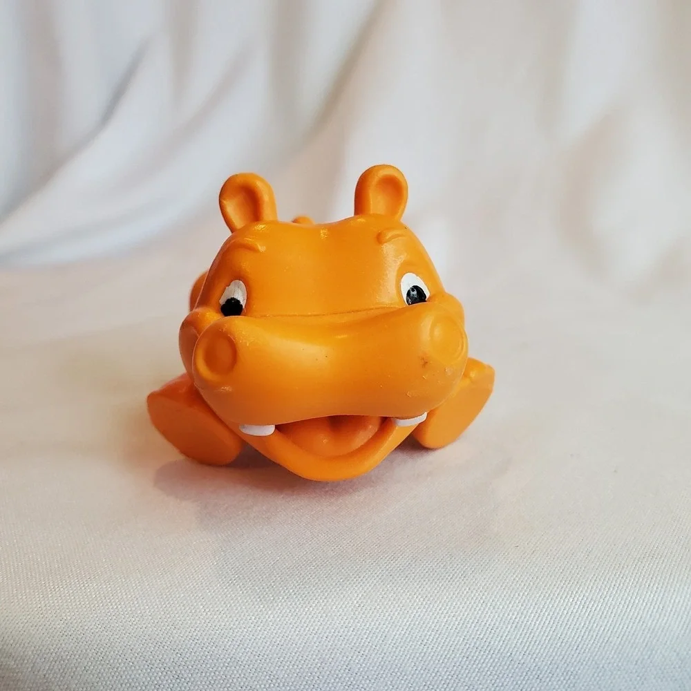 Elefun And Friends Mousetrap Game Replacement Piece Part Orange Hippo